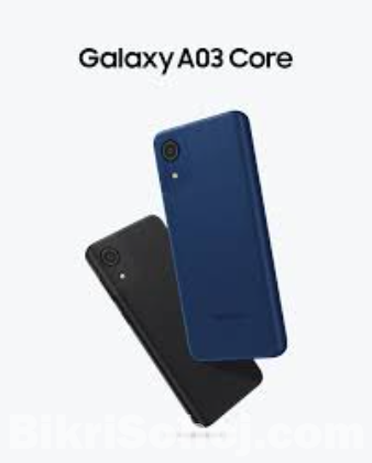 Samsung A03 core dual SIM. Best condition